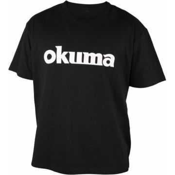 Tricou Okuma Motif Black, Negru