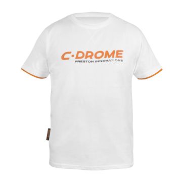 Tricou Preston C-Drome White Tee Shirt