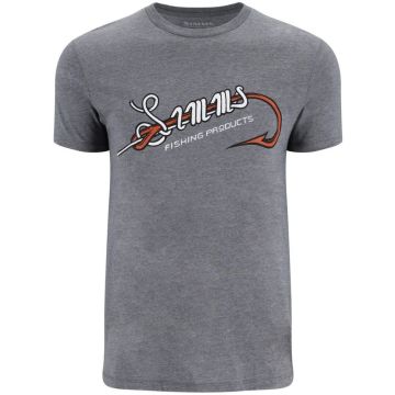 Tricou Simms Hook & Loop T-Shirt, Athletic Heather