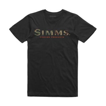 Tricou Simms Logo T-Shirt, Black