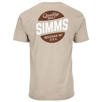 Tricou Simms Quality Built Pocket T-Shirt, Khaki Heather