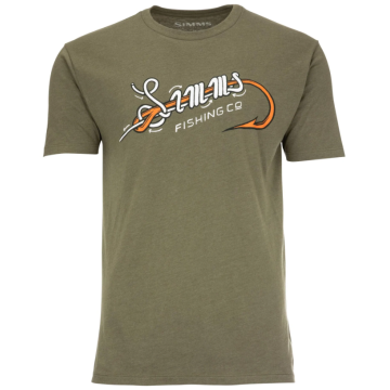 Tricou Simms Special Knot T-Shirt, Military Heather
