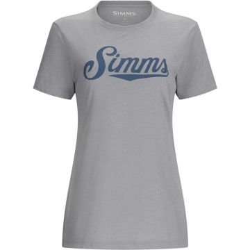 Tricou Simms Wms Crew Logo T-Shirt Cinder Heather