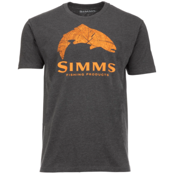 Tricou Simms Wood Trout Fill T-Shirt, Flame