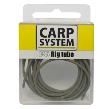 Tub Silicon Carp System Rig Tube, Olive, 200cm