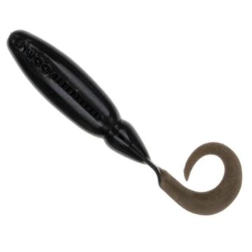 Twister Biwaa Tailgunr Curly, Culoare 110 UV Black, 6.3cm, 8bucplic