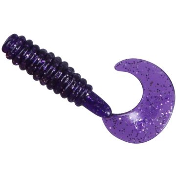 Twister Dragon Jumper, Violet Silver Glitter, 3.5cm, 20buc/plic