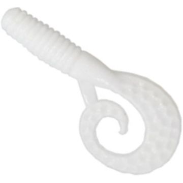 Twister Mann's Mannipulator Grub White 10cm, 8buc/plic