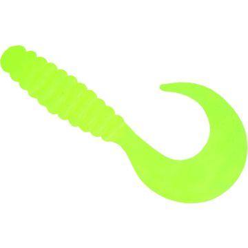 Twister Mann's 2" CTG, Chartreuse Fluorescent, 5cm, 20buc/plic