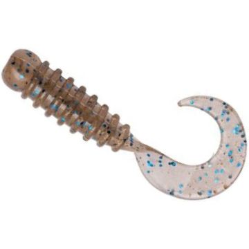 Twister Owner Rock'N Bait Cultiva Ring Single Tail, Brown Blue, 3.5cm, 0.4g, 12buc/plic