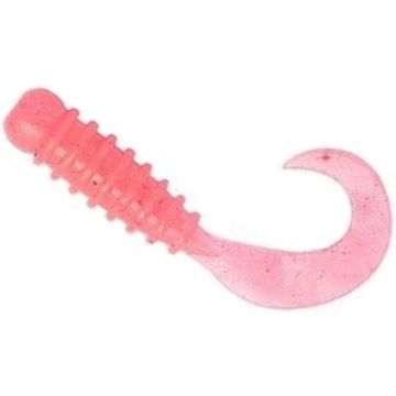 Twister Owner Rock'N Bait Cultiva Ring Single Tail, Grow Pink, 3.5cm, 0.4g, 12buc/plic