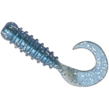 Twister Owner Rock'N Bait Cultiva Ring Single Tail, Pearl Blue, 3.5cm, 0.4g, 12buc/plic