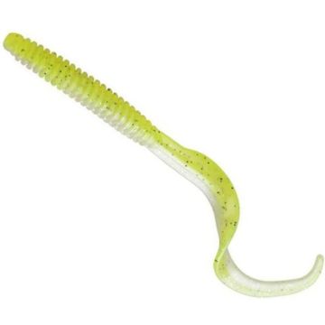 Twister Savage Gear Rib Worm, Chartreuse, 9cm, 10buc/plic