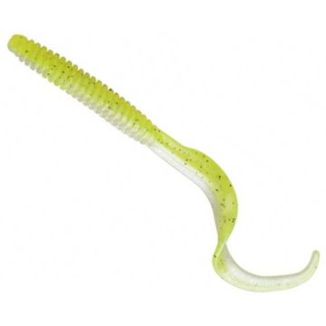 Twister Savage Gear Rib Worm, Chertreuse, 11cm, 8bucplic