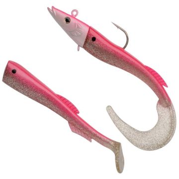 Twister Shad Berkley Power Sandeel, Metallic Pink, 15cm, 20g, 3buc/blister