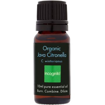 Ulei Organic Anti-Tantari Incognito Java Citronella Oil, 10ml