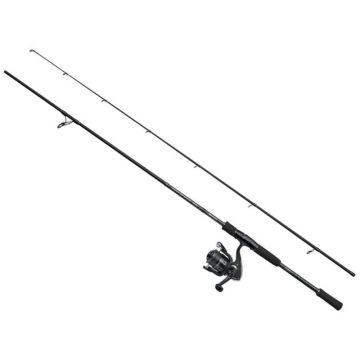 Combo Abu Garcia Lanseta Fast Attack Zander Pro Spinning, 2.70m, 10-45g, 2buc + Mulineta Fast Attack, 3000, Left Hand + Accesorii