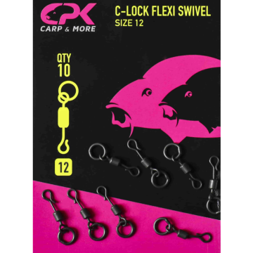 Vartej CPK C-Lock Flexi Swivel, 10buc/plic