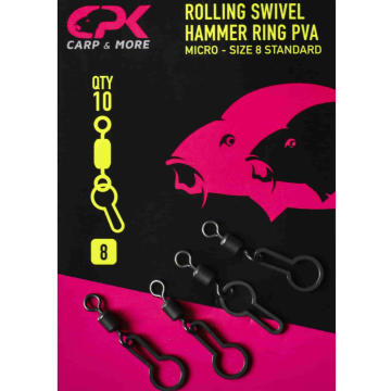 Vartej CPK Rolling Swivel Hammer Ring PVA, 10buc/plic