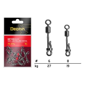 Vartej Delphin Method FDR QuiX, Black Nickel, 10buc/plic
