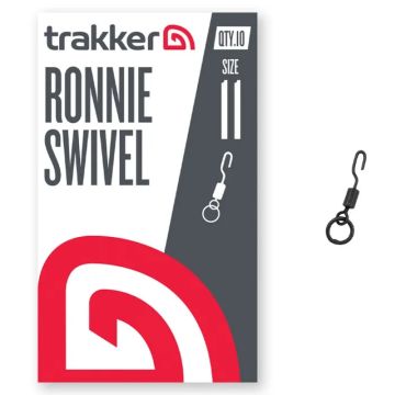 Vartej Rapid cu Inel Trakker Ronnie Swivel, Nr.11, 10buc/plic