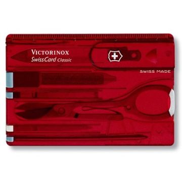 SwissCard Nailcare Victorinox Classic rosu