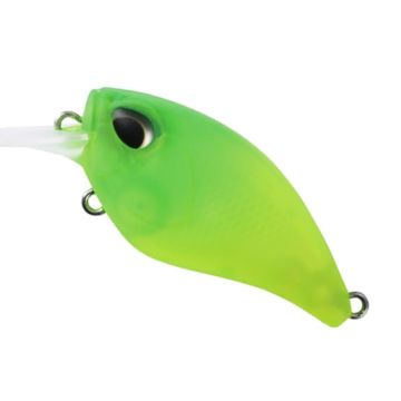 Vobler Duo Realis Crank Mid Roller, CCC3516 Ghost Mat Lime Chart, 4cm, 5.3g