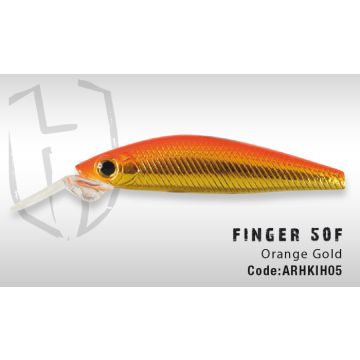 Vobler Colmic Herakles Finger 50F 4.0cm 2.5g Orange Gold
