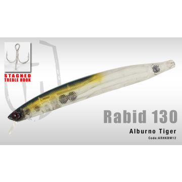 Vobler Colmic Herakles Rabid 130SP 13cm 21g Alburno Tiger