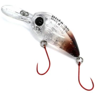 Vobler DAMIKI Disco Deep Trout Floating, Ghost Clear Brown, 3.8cm, 4.5g