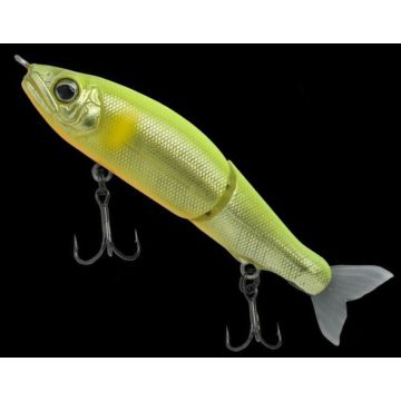 Vobler Gan Craft Jointed Claw 70 F, 03 Gold Chartreuse Ayu, 7cm, 4.6g