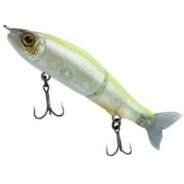 Vobler Gan Craft Jointed Claw 70 F, 08 Flashing GM Chartreuse, 7cm, 4.6g