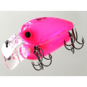 Vobler HideUp HU-70 F, 04 Hot Pink, 6cm, 8.6g