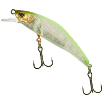 Vobler Illex Tricoroll Minnow Sinking 70 SHW, Chartreuse Back Yamame, 7cm, 9.5g