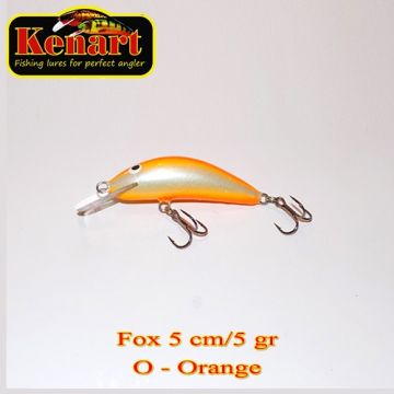 Vobler Kenart Fox Floating, Orange, 5cm, 5g