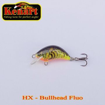 Vobler Kenart Hunter Floating, Bullhead Fluo, 3cm, 2.5g