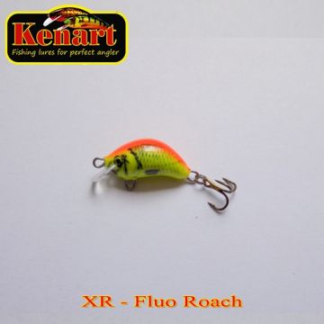 Vobler Kenart Hunter Floating, Fluo Roach, 2cm, 1.5g