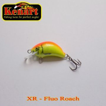 Vobler Kenart Hunter Floating, Fluo Roach, 3cm, 2.5g