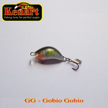 Vobler Kenart Hunter Floating, Gobio Gobio, 2cm, 1.5g