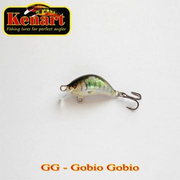 Vobler Kenart Hunter Floating, Gobio Gobio, 3cm, 2.5g