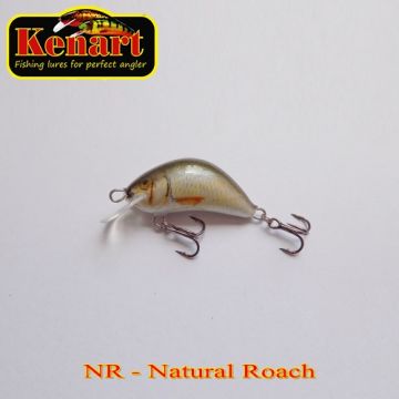 Vobler Kenart Hunter Floating, Natural Roach, 4cm, 4g
