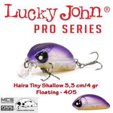 Vobler Lucky John Haira Tiny Shallow 33F 3.3cm 4g 405