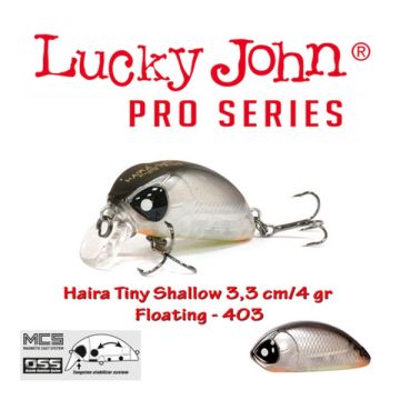 Vobler Lucky John Haira Tiny Shallow 403 33F 3.3cm 4g