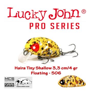 Vobler Lucky John Haira Tiny Shallow 506 33F 3.3cm 4g