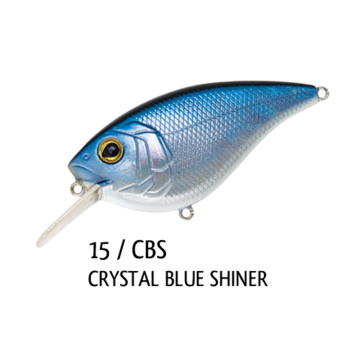 Vobler Rapture Flat Shacker Floating, Crystal Blue Shiner, 7cm, 15.5g