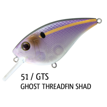 Vobler Rapture Flat Shacker Floating, Ghost Threadfin Shad, 7cm, 15.5g