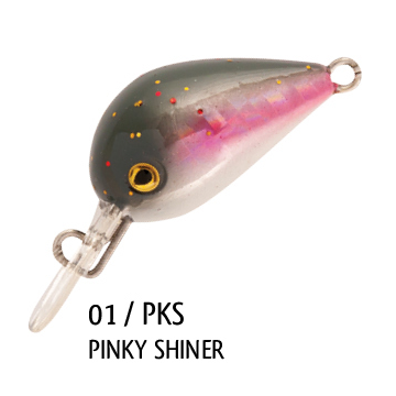 Vobler Rapture Pro Hot Buzz Sinking, Pinky Shiner, 2.5cm, 3g