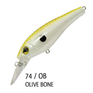 Vobler Rapture Vibe Shad Sinking, Olive Bone, 5.5cm, 5.3g