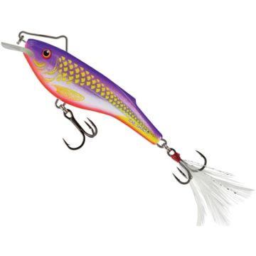 Vobler Salmo Rail Shad Floating RB6S, Culoare Holographic Purpledescent, 6cm, 14g
