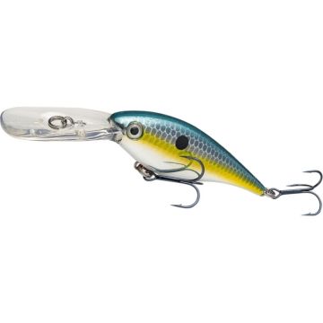 Vobler Strike King Lucky Shad Pro Model Sinking, Chrome Sexy Shad, 7.6cm, 14.2g